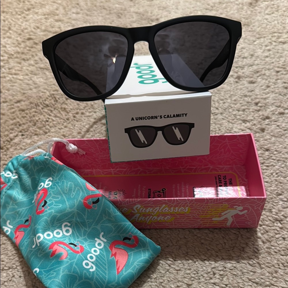Goodr black sunglasses